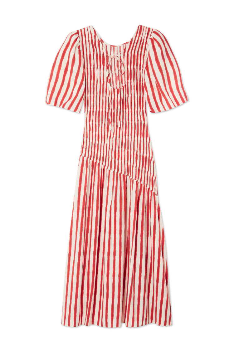 Red Stripe Nara Dress、mySite、solidvoid