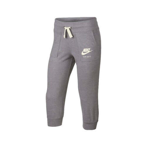 Nike Girls Vintage Gym Capris - Black、mySite、noshort