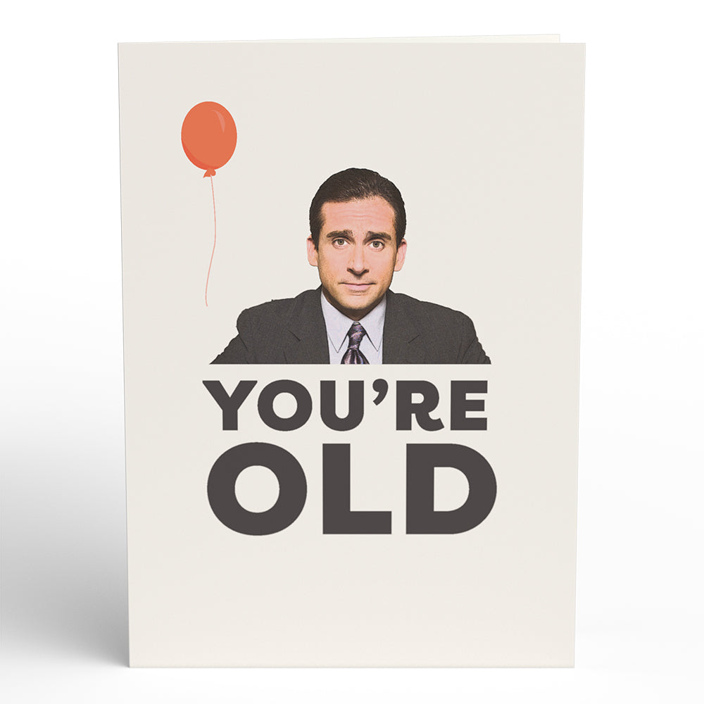The Office You're Old Birthday Pop-Up Card、mySite、solidvoid
