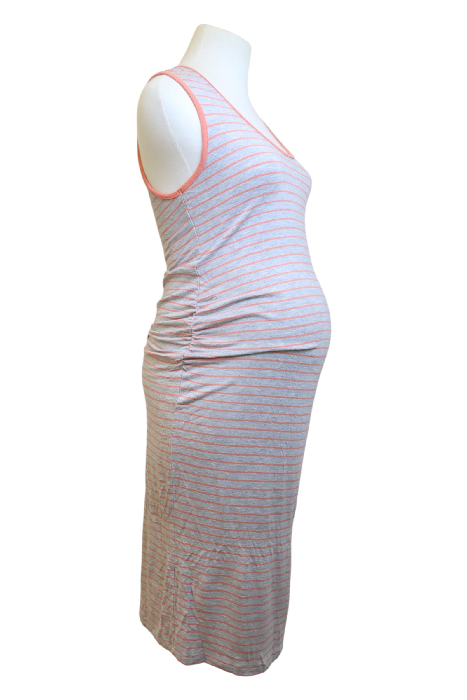 Ripe Maternity Striped Sleeveless Dress Maternity M、mySite、g9winljtr