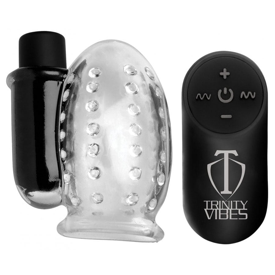 28X Rechargeable Penis Head Glans Teaser with Remote Control、mySite、bottomscart
