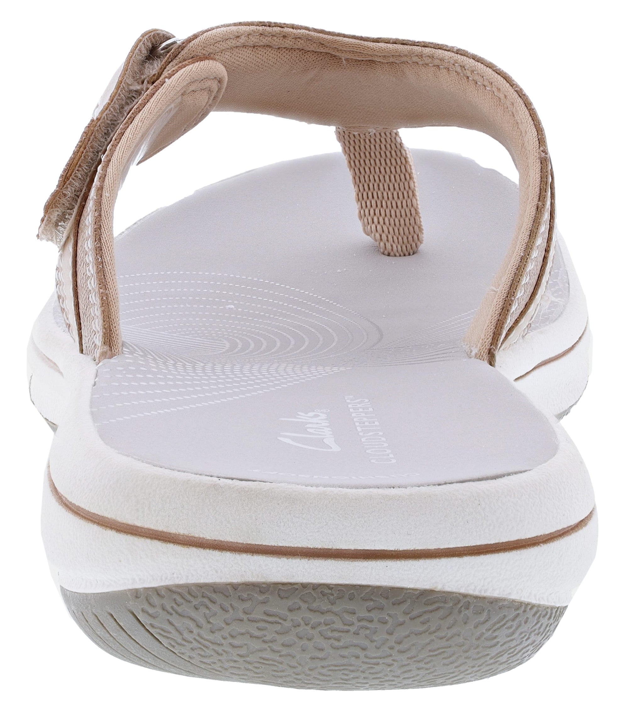 Clarks Women's Breeze Sea Adjustable Strap Comfort Flip Flops、mySite、dreamappss
