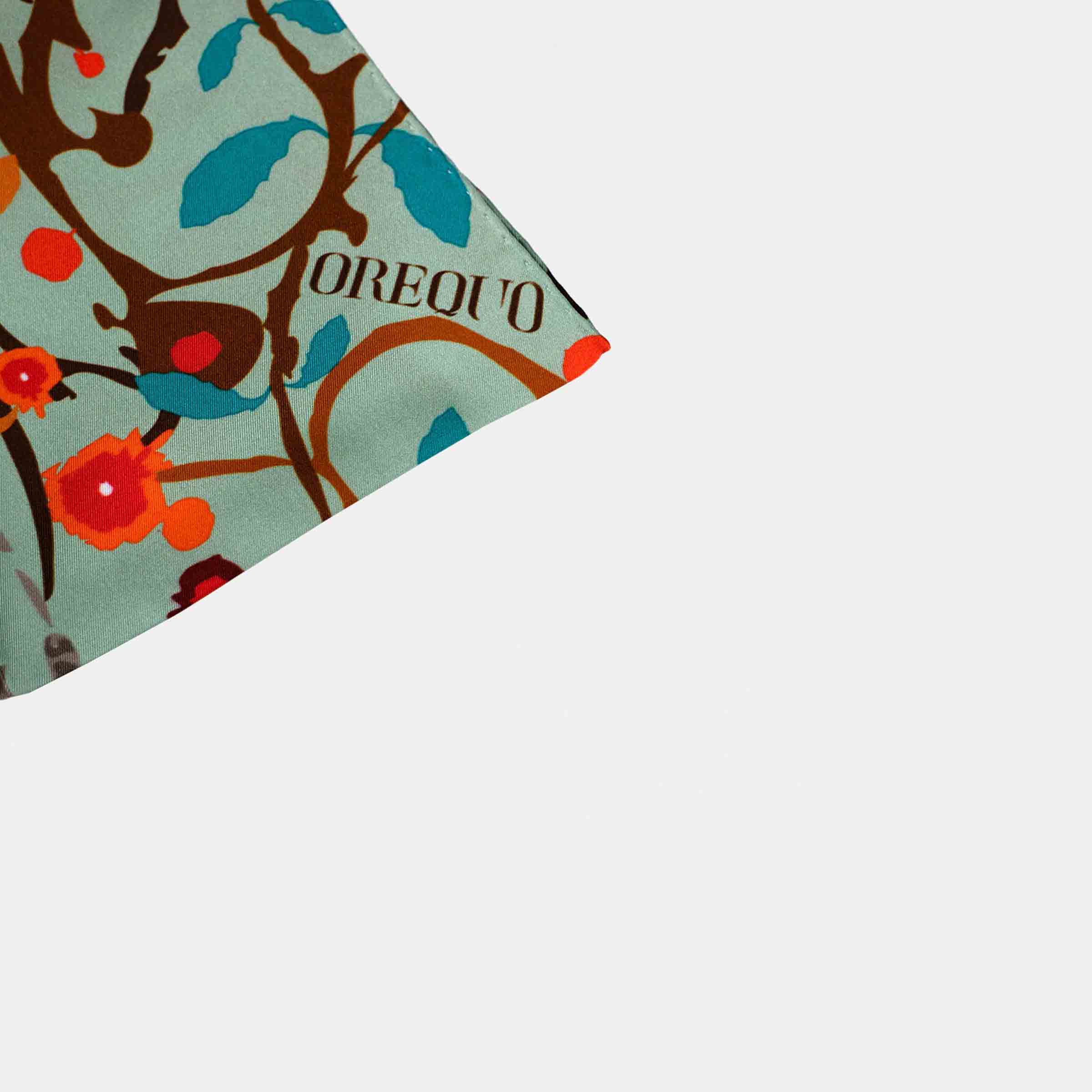 Silk Twill Pocket Square CORNAMUSA by Orequo、mySite、neckold