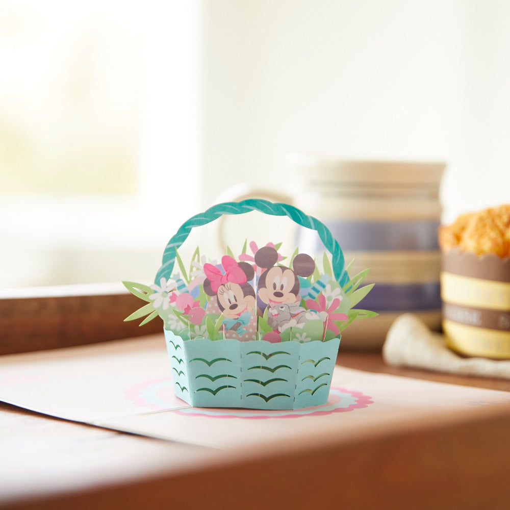 Disney's Mickey & Minnie Hello Easter Pop-Up Card、mySite、solidvoid