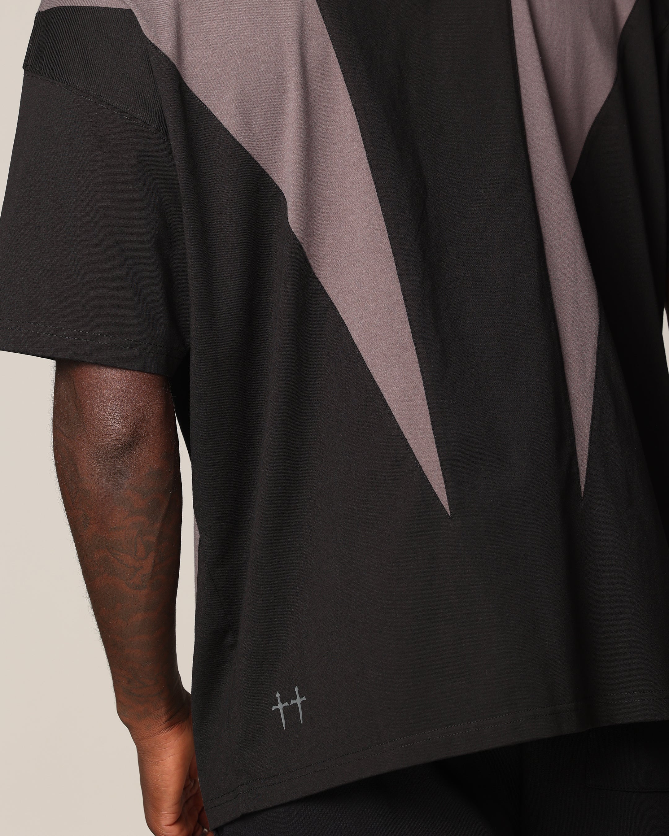 Saint Morta Rage Boxy T-Shirt Black/Grey、mySite、zt4zffjzw