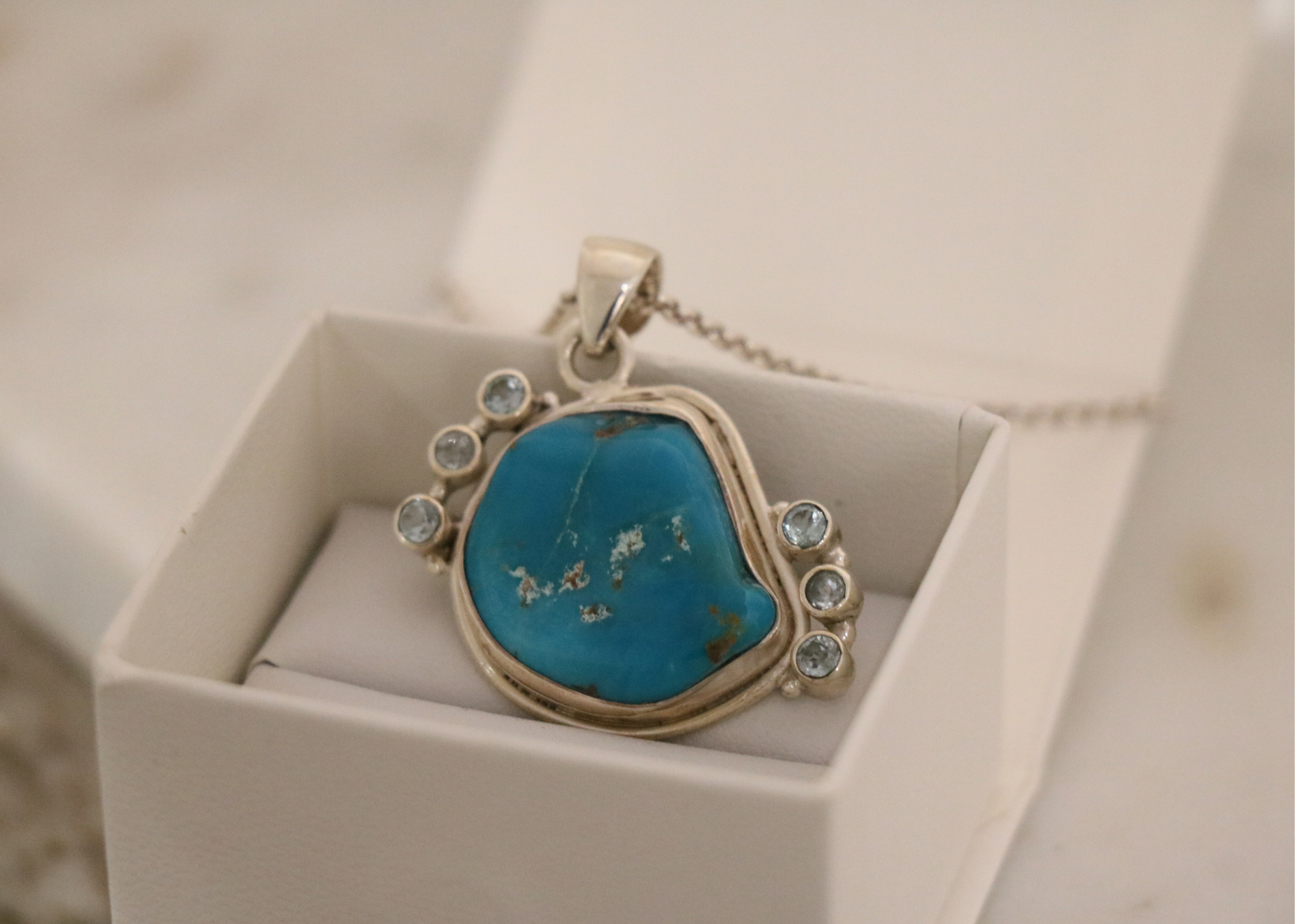 Natural Turquoise Pendant、mySite、topwebapps