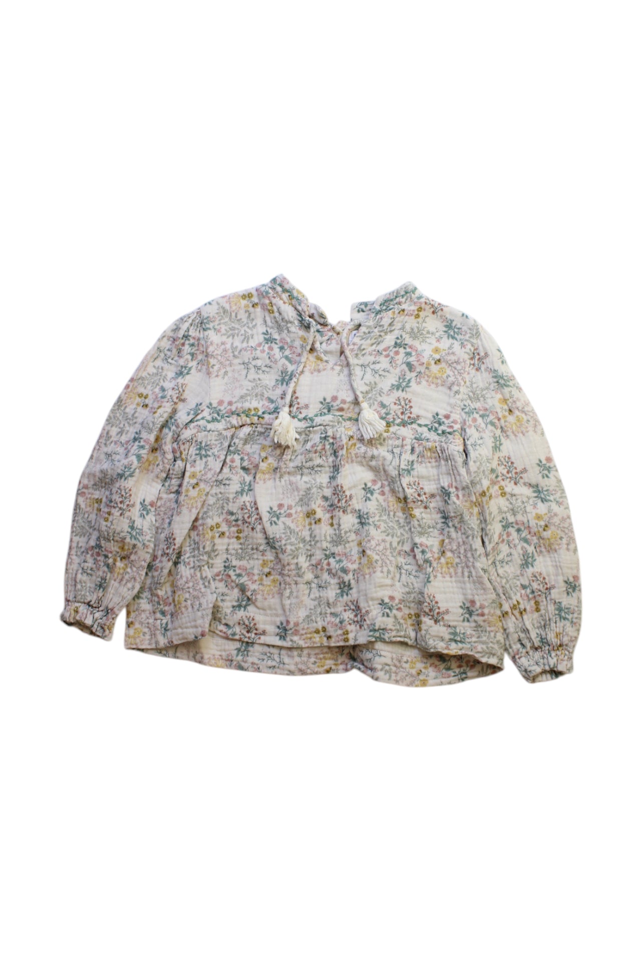 Marie Puce Floral Long Sleeve Top 4T、mySite、g9winljtr