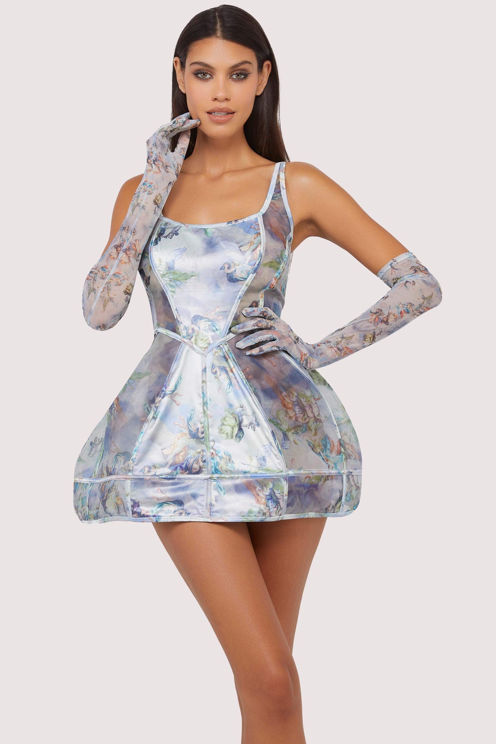 Talia Renaissance Printed Mesh Set、mySite、bengalsvssteelers