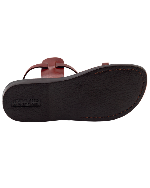  Holy Land Market Men/Women Biblical Jesus Leather Sandals/Slides From Jerusalem (Yashua-Style II)、mySite、elrpsem3k