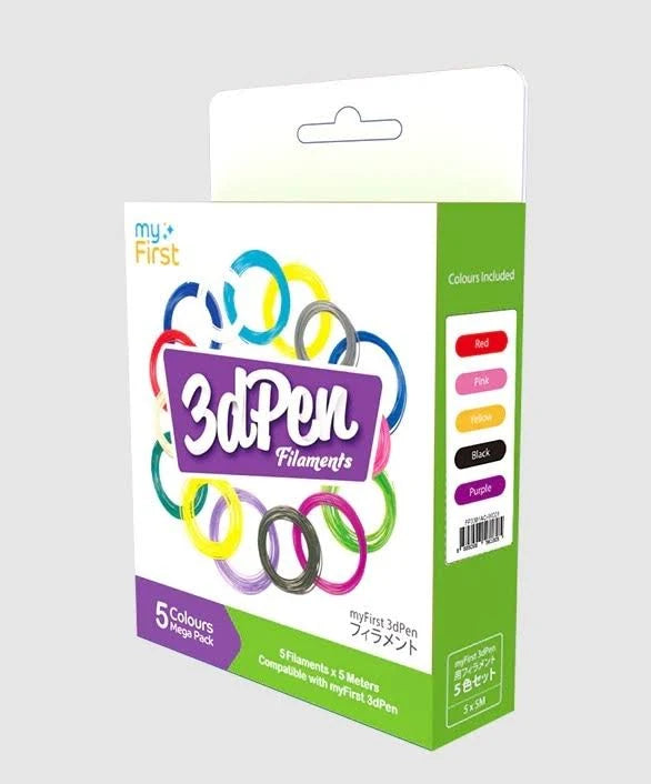myFirst 3D Pen Filament (Warm Colour)、mySite、camillekostekn