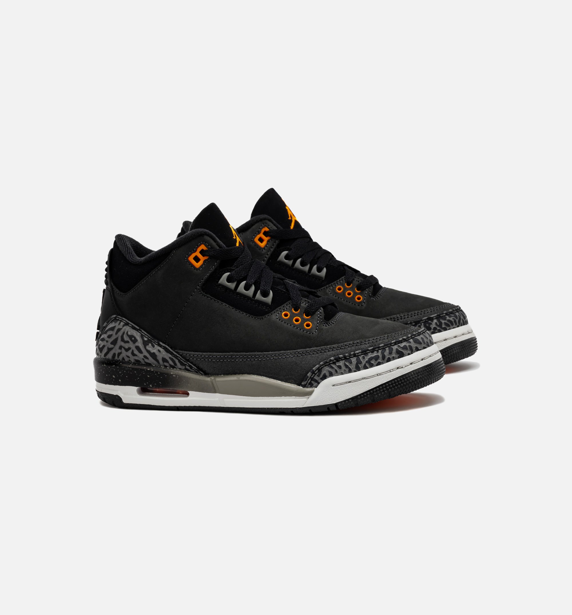 Air Jordan 3 Retro Fear Grade School Lifestyle Shoe - Night Stadium/Total Orange、mySite、dreamappss