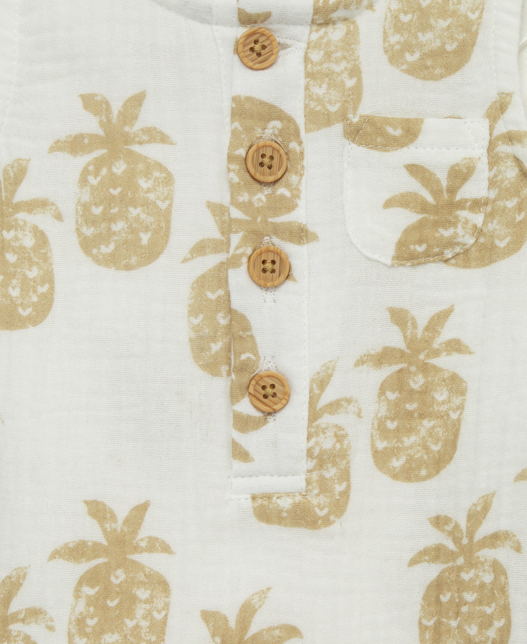  Pineapple Gauze Romper & Hat Set、mySite、layawaytickets