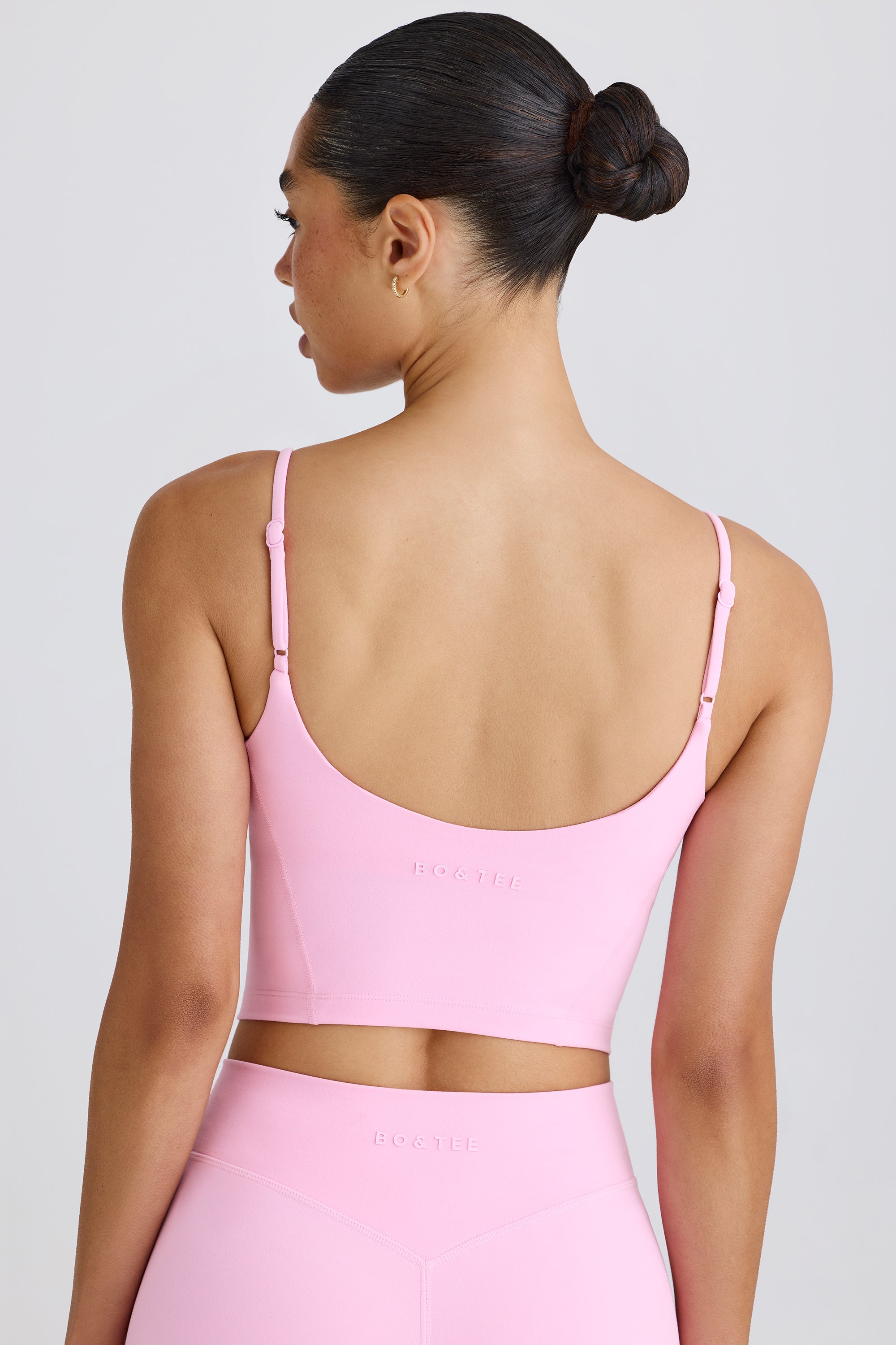 Soft Active Tank Top in Bubblegum Pink、mySite、solidvoid