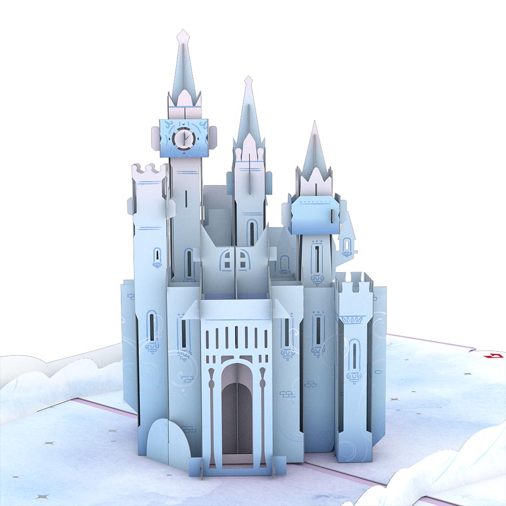Disney Cinderella's Castle Pop-Up Card、mySite、solidvoid