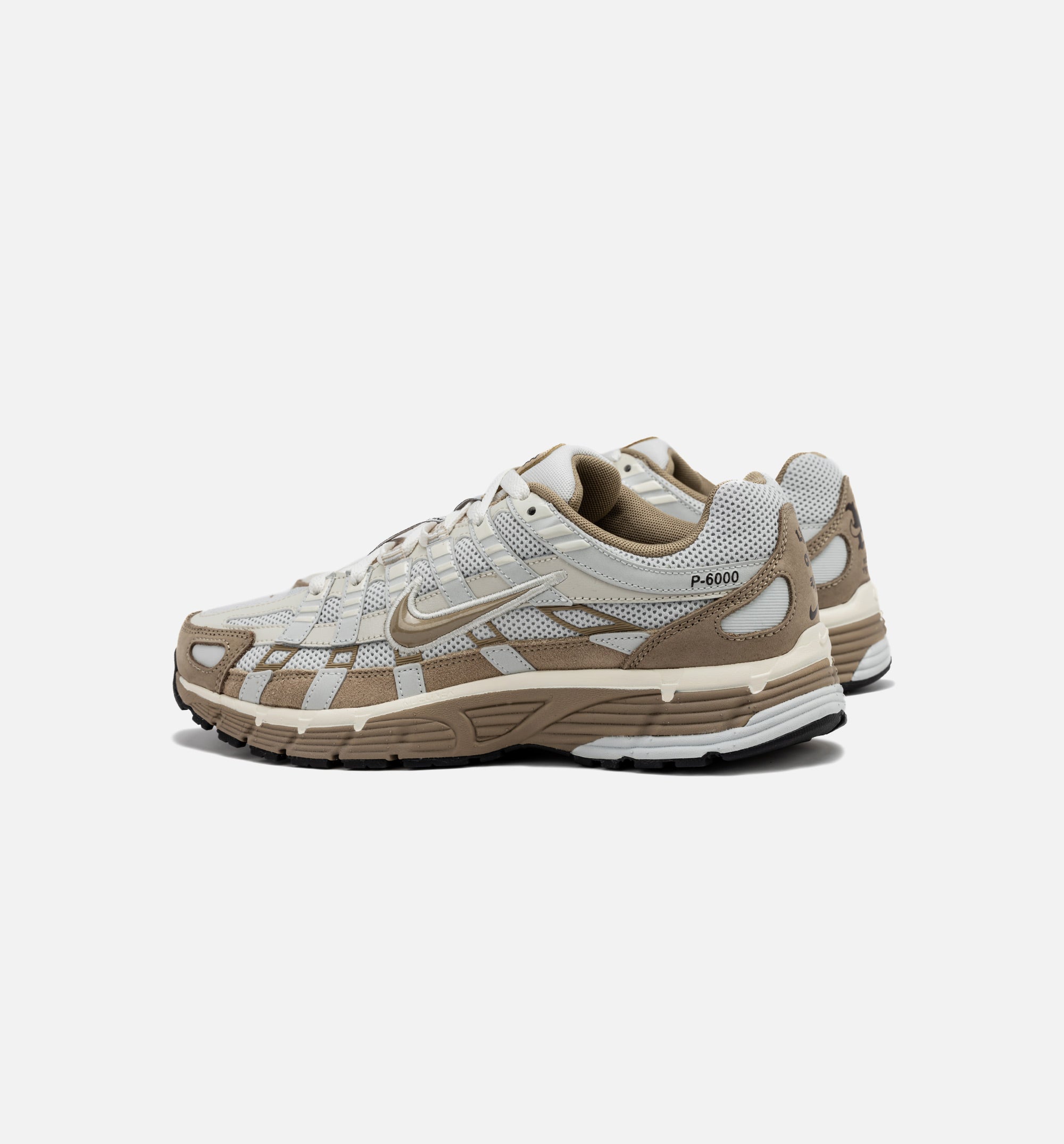 P 6000 PRM Khaki Mens Lifestyle Shoe - Khaki/White、mySite、dreamappss