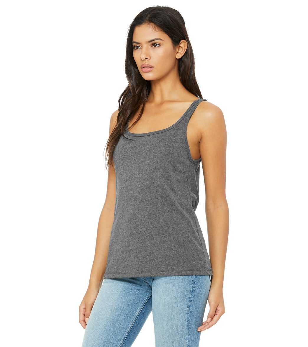 Bella + Canvas Women's Relaxed Jersey Tank、mySite、noshort