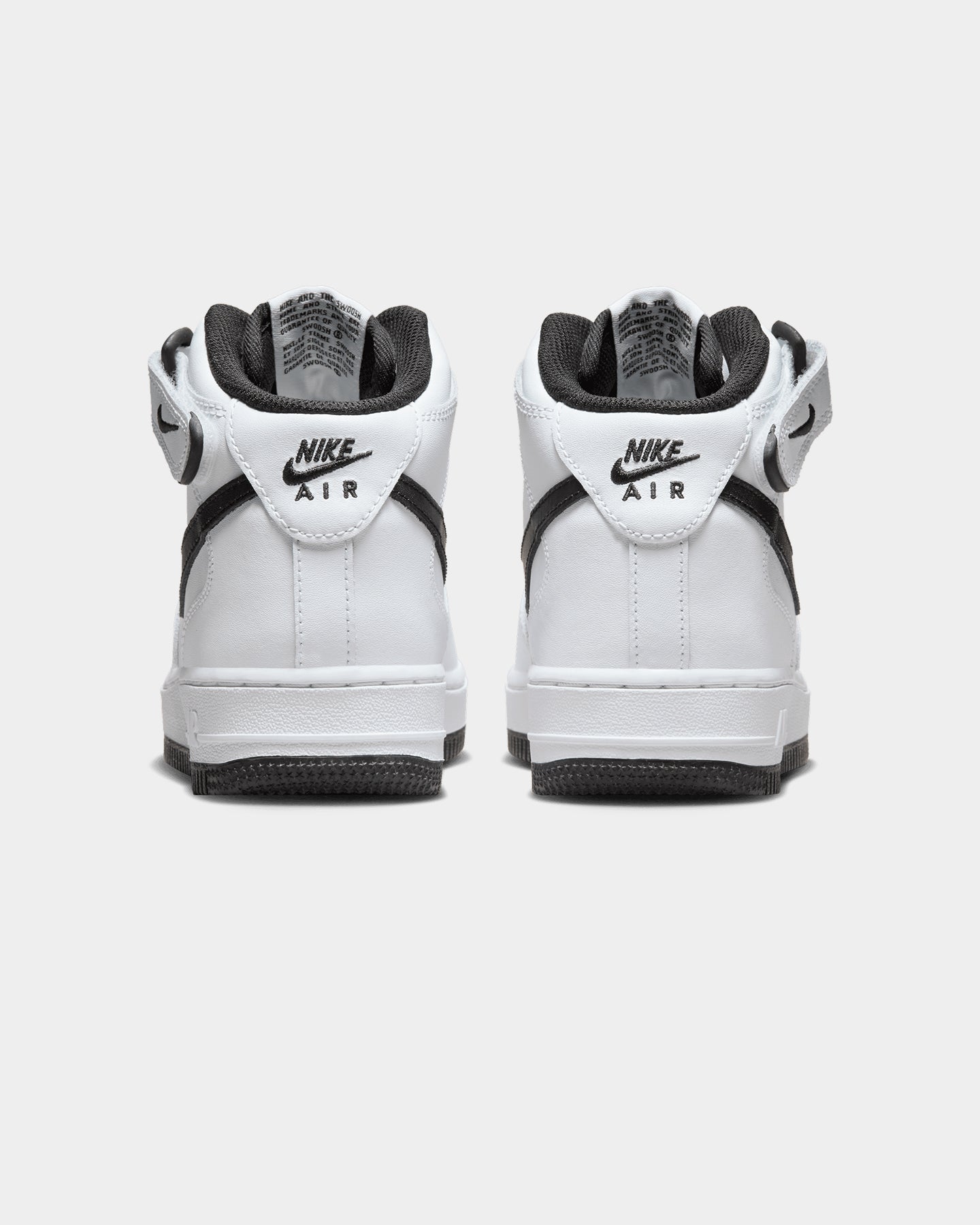 Nike Kids' Air Force 1 Mid LE White/Black、mySite、zt4zffjzw