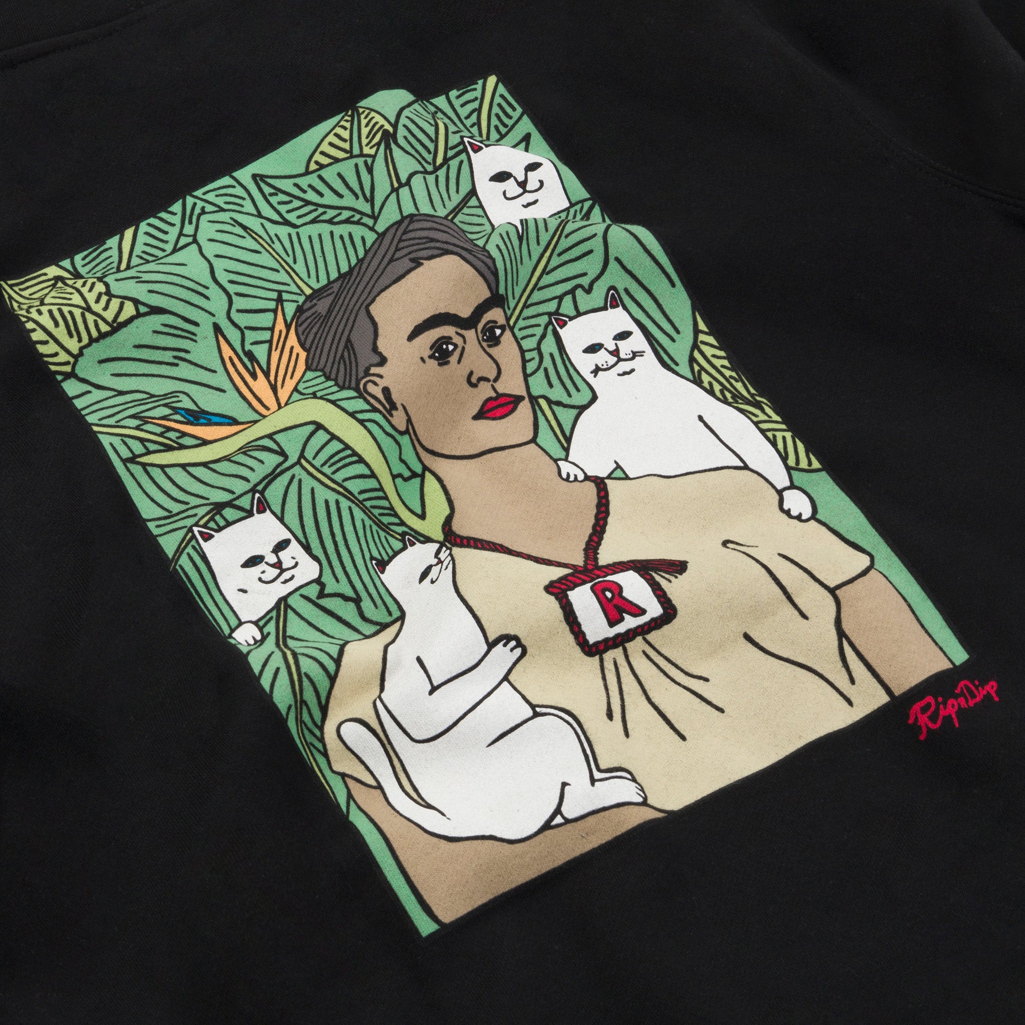  Nermal Portrait Hoodie (Black)、mySite、merchandisen