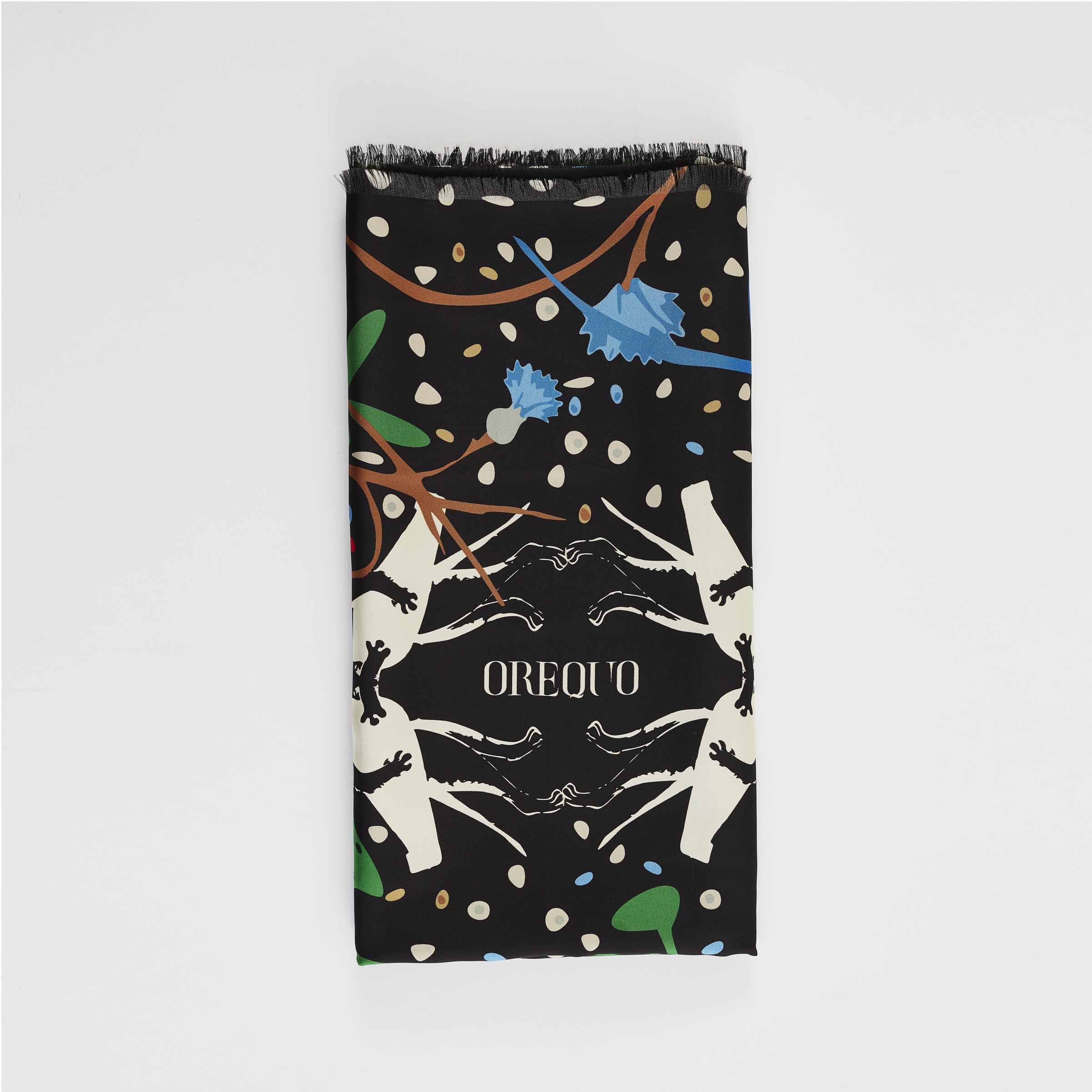 Silk and Cashmere Stole LIUTO by Orequo、mySite、neckold