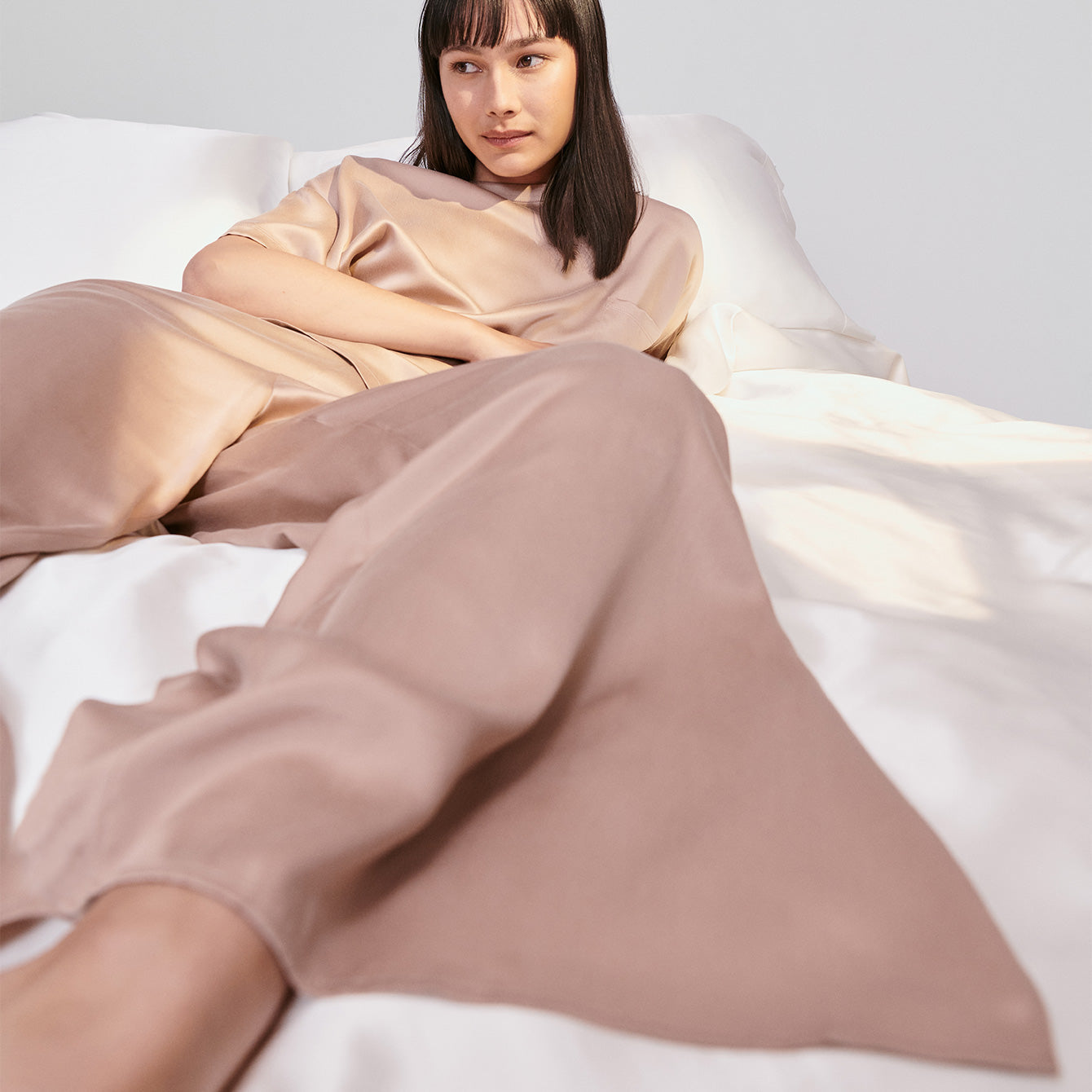 Washable Silk Tee Pant Set、mySite、bengalsvssteelers