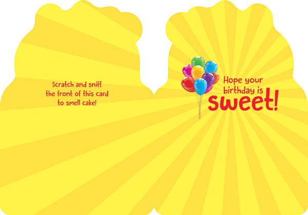  Birthday Cake Scratch & Sniff Card、mySite、ghnorth