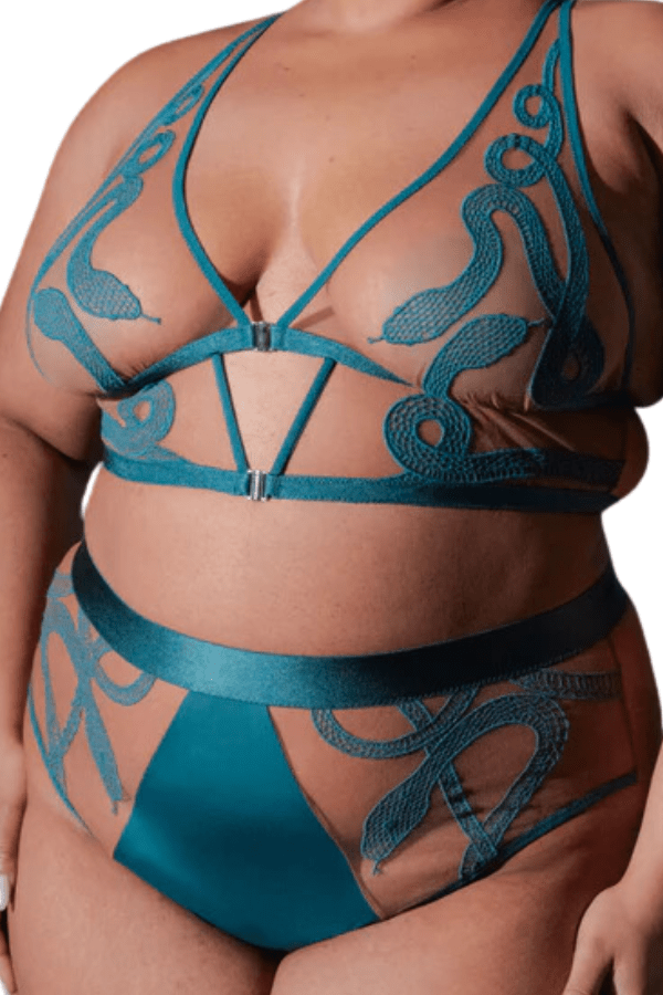 Medusa High-Waisted Bikini - Green、mySite、bengalsvssteelers