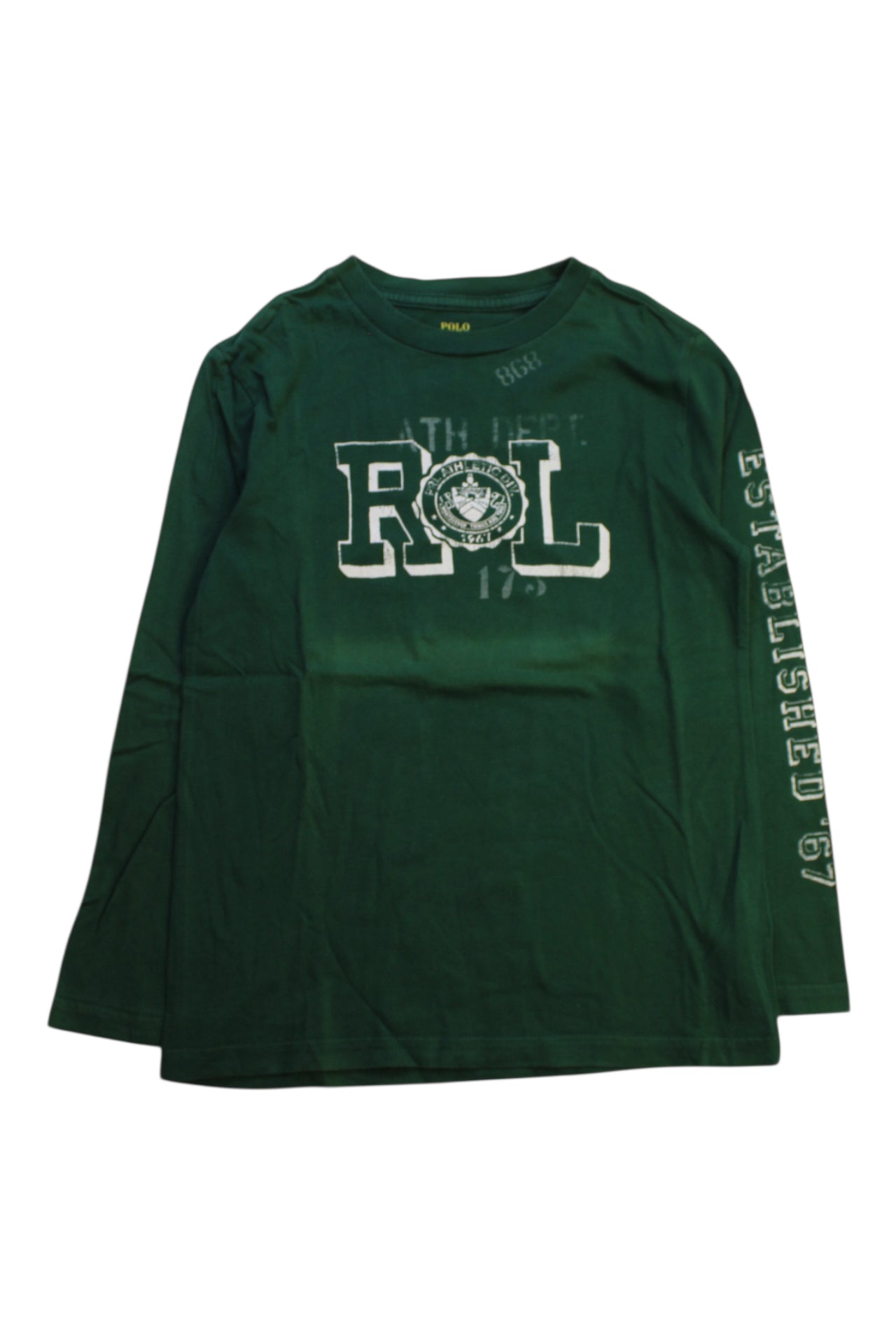 Polo Ralph Lauren Long Sleeve Logo T-Shirt Size 7Y、mySite、g9winljtr
