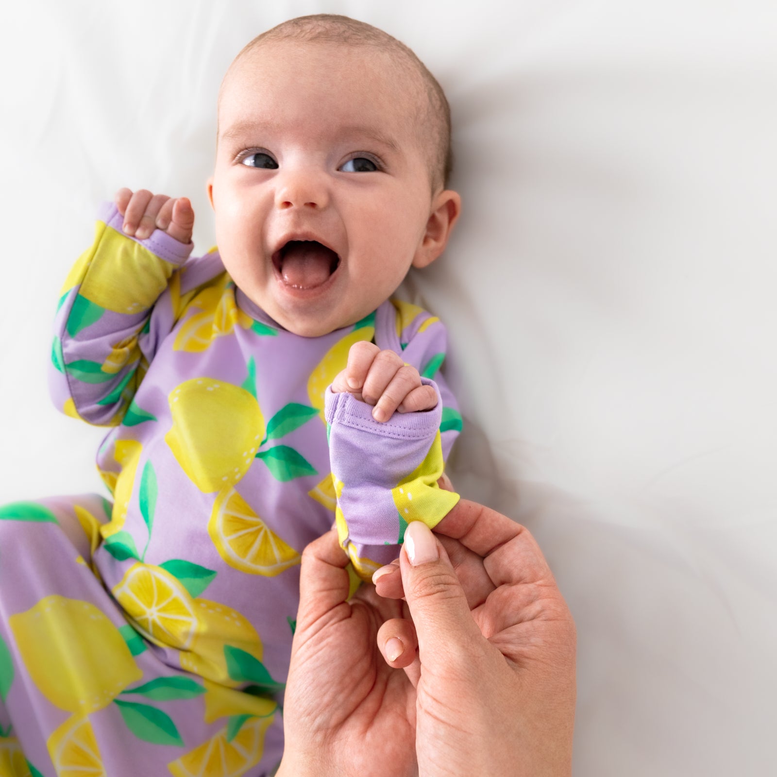 Lavender Sunny Citrus Infant Gown、mySite、g9winljtr