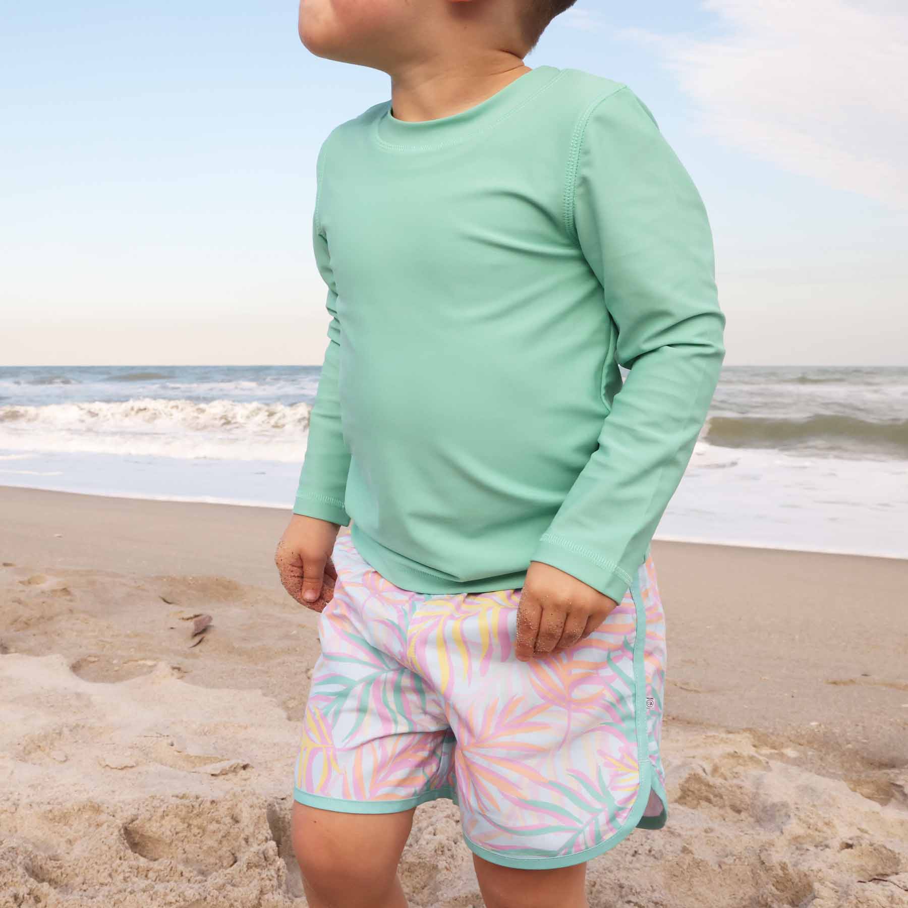  Long Sleeve Rash Guard Shirt | Palm Green、mySite、layawaytickets