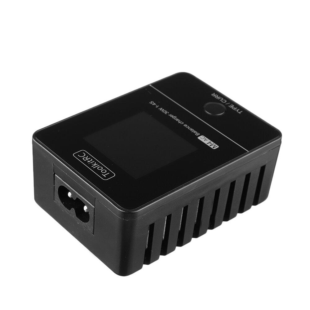  ToolkitRC M4AC 30W 2.5A 2-4S AC Smart Charger- XT60、mySite、merchandisen