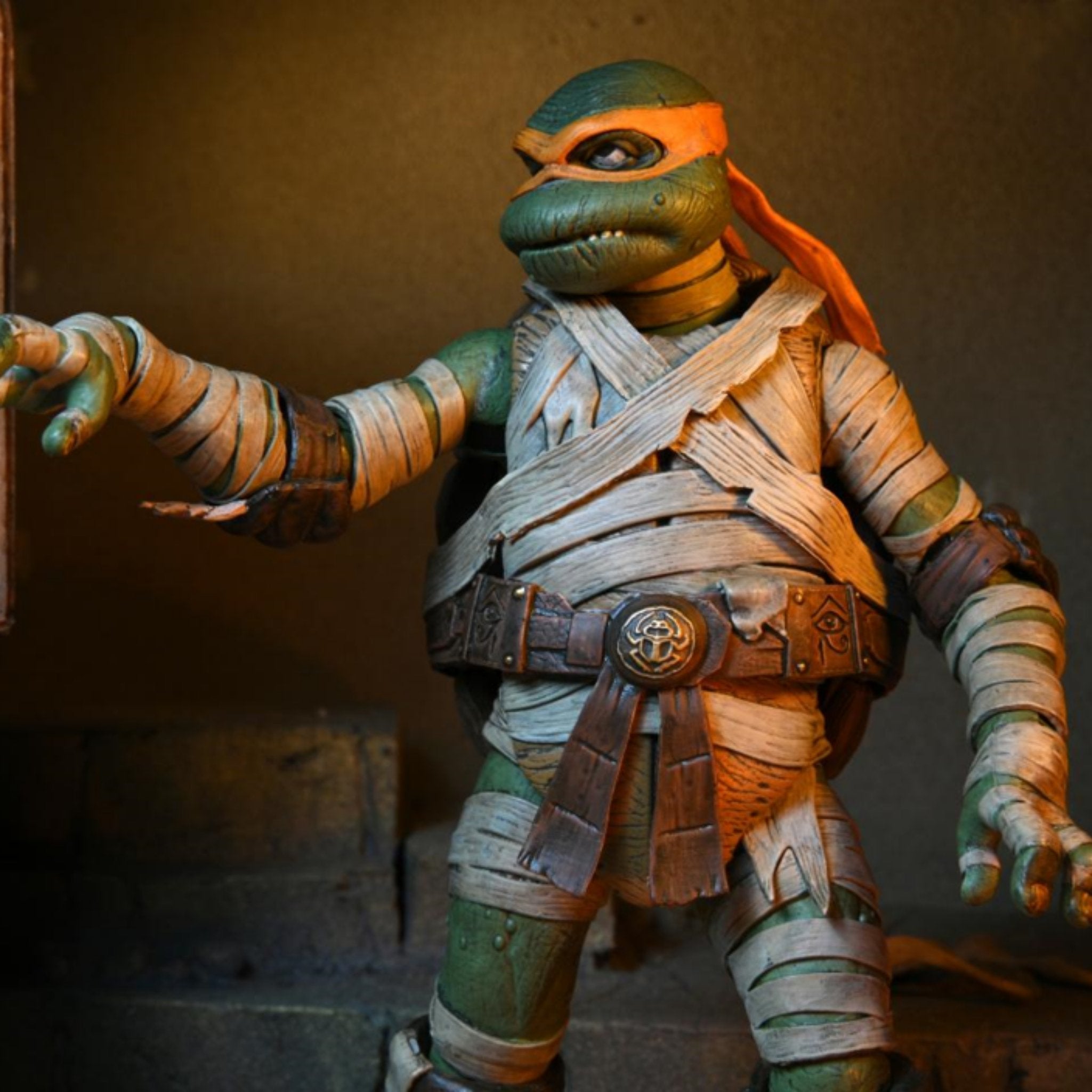 NECA Universal Monsters Teenage Mutant Ninja Turtles Michelangelo as The Mummy、mySite、hgirdovlk