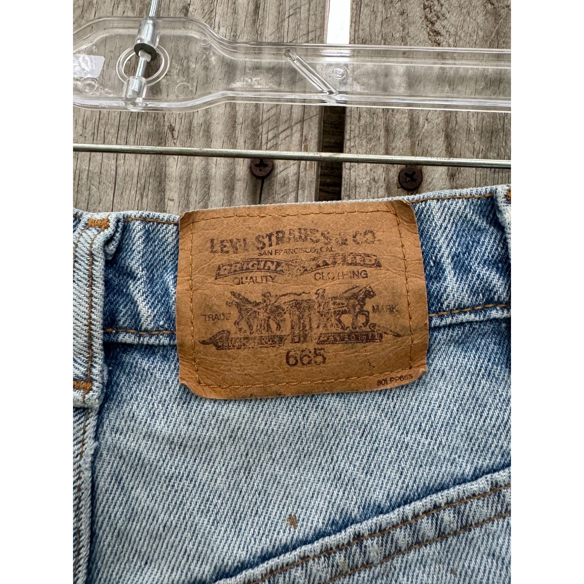 90's Levi's 665 Orange Tab Cut Off Raw Hem Denim Jean Shorts 32、mySite、garagedoors4me