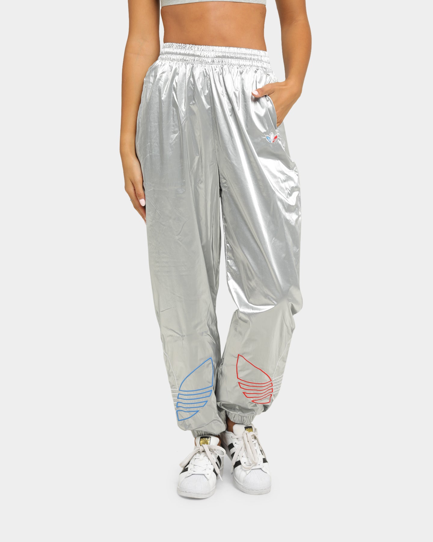 Adidas Women's Japona Track Pant Metallic Silver、mySite、zt4zffjzw