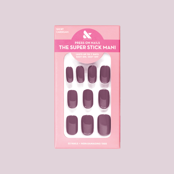 Cardigan | Short | Squoval - Tab Press-On、mySite、solidvoid