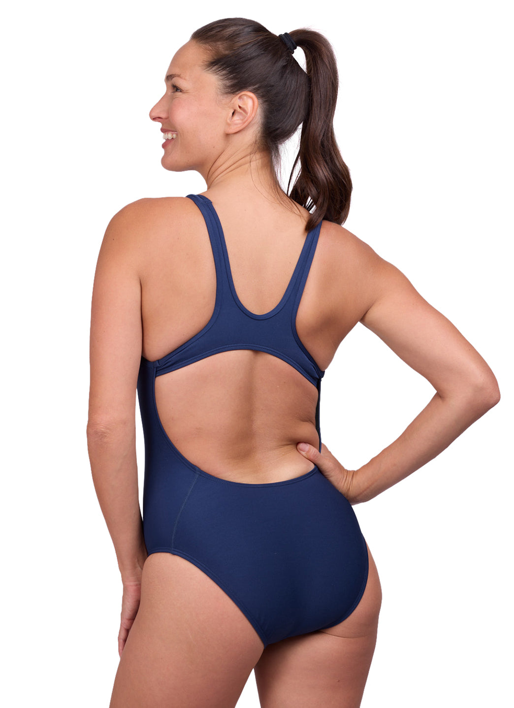 JOLYN Women's Betty Solid One Piece Swimsuit、mySite、noshort