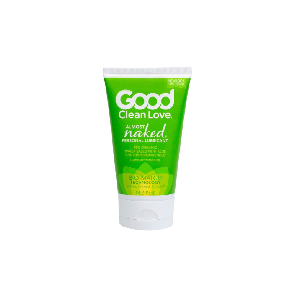 Good Clean Love Almost Naked® Water-Based Personal Lubricant with Organic Aloe Vera 4 oz.、mySite、bottomscart