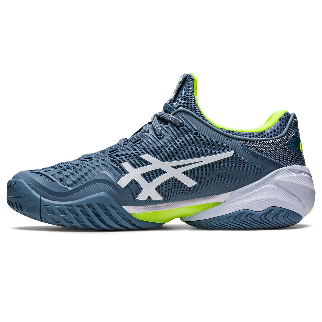 Asics Court FF 3 Men's Tennis Shoe (Blue/White)