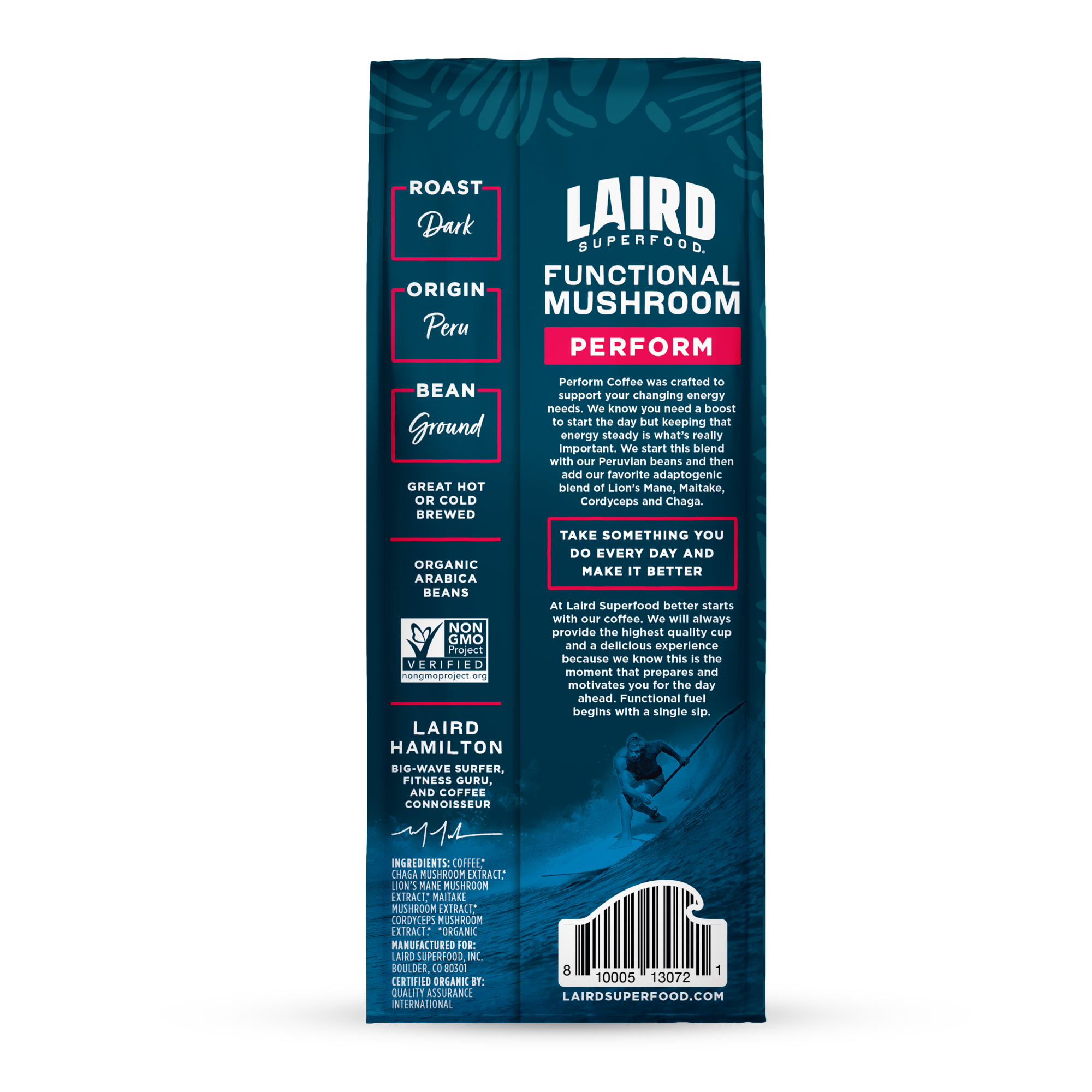 Organic PERFORM Functional Mushroom Coffee - Dark Roast Ground、mySite、gigharbornorthrealestate