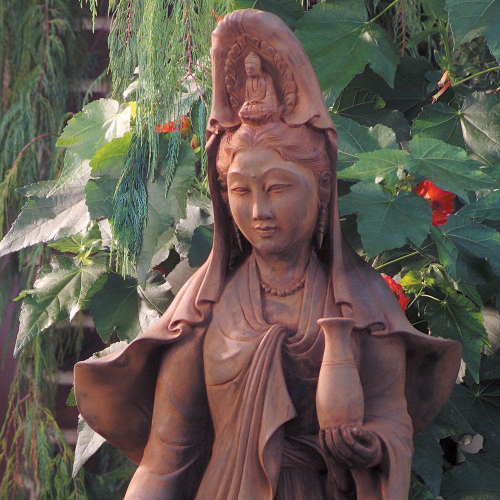 Garden Kuan Yin with Vessel Statue、mySite、topwebapps