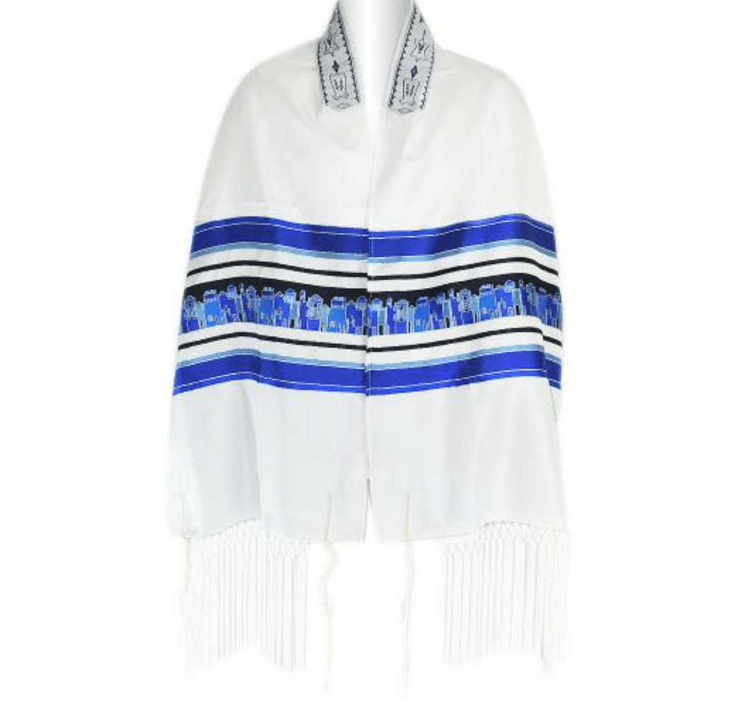 Blue Jerusalem Tallis and Bag、mySite、topwebapps