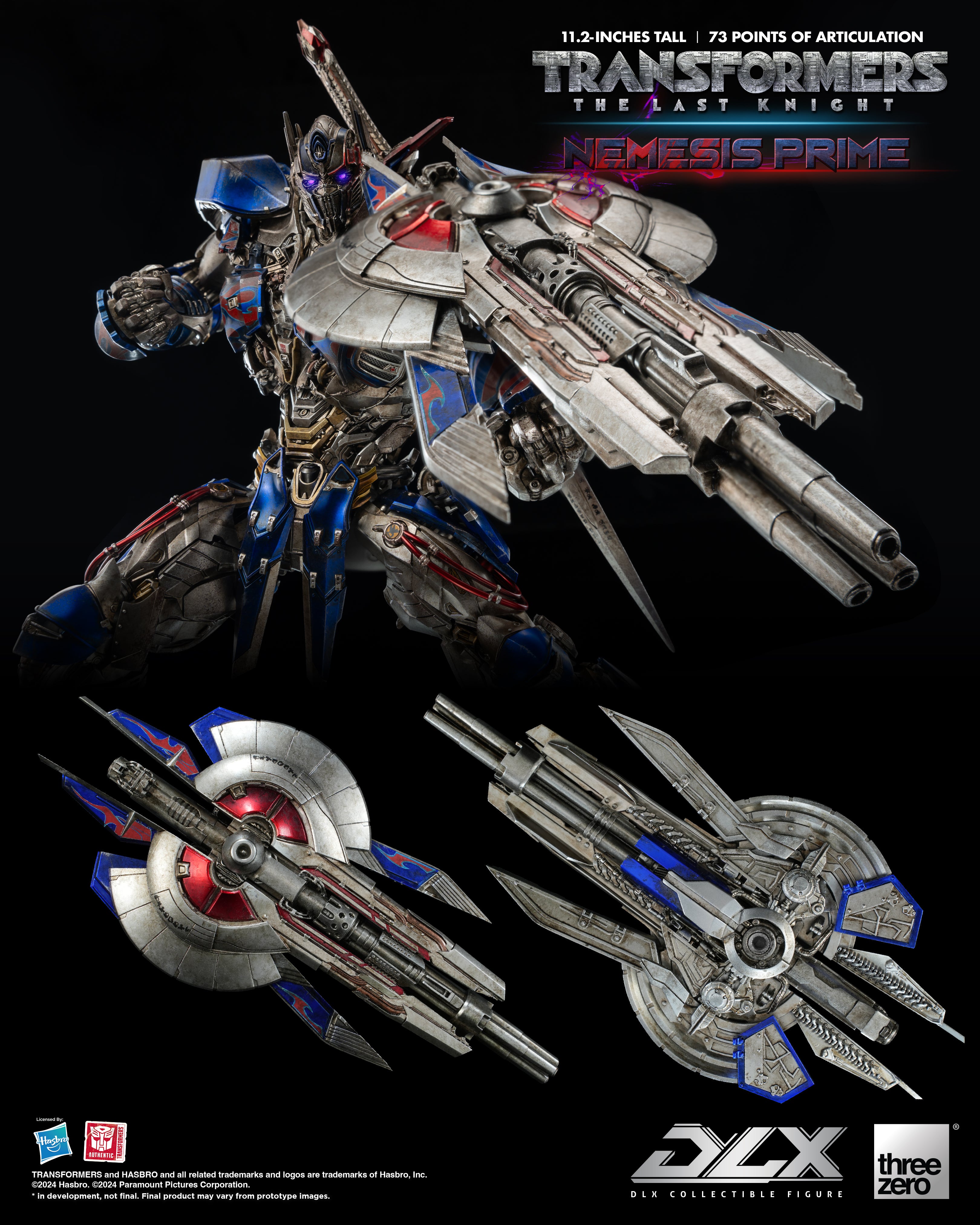 Threezero Transformers: The Last Knight DLX Nemesis Prime、mySite、hgirdovlk