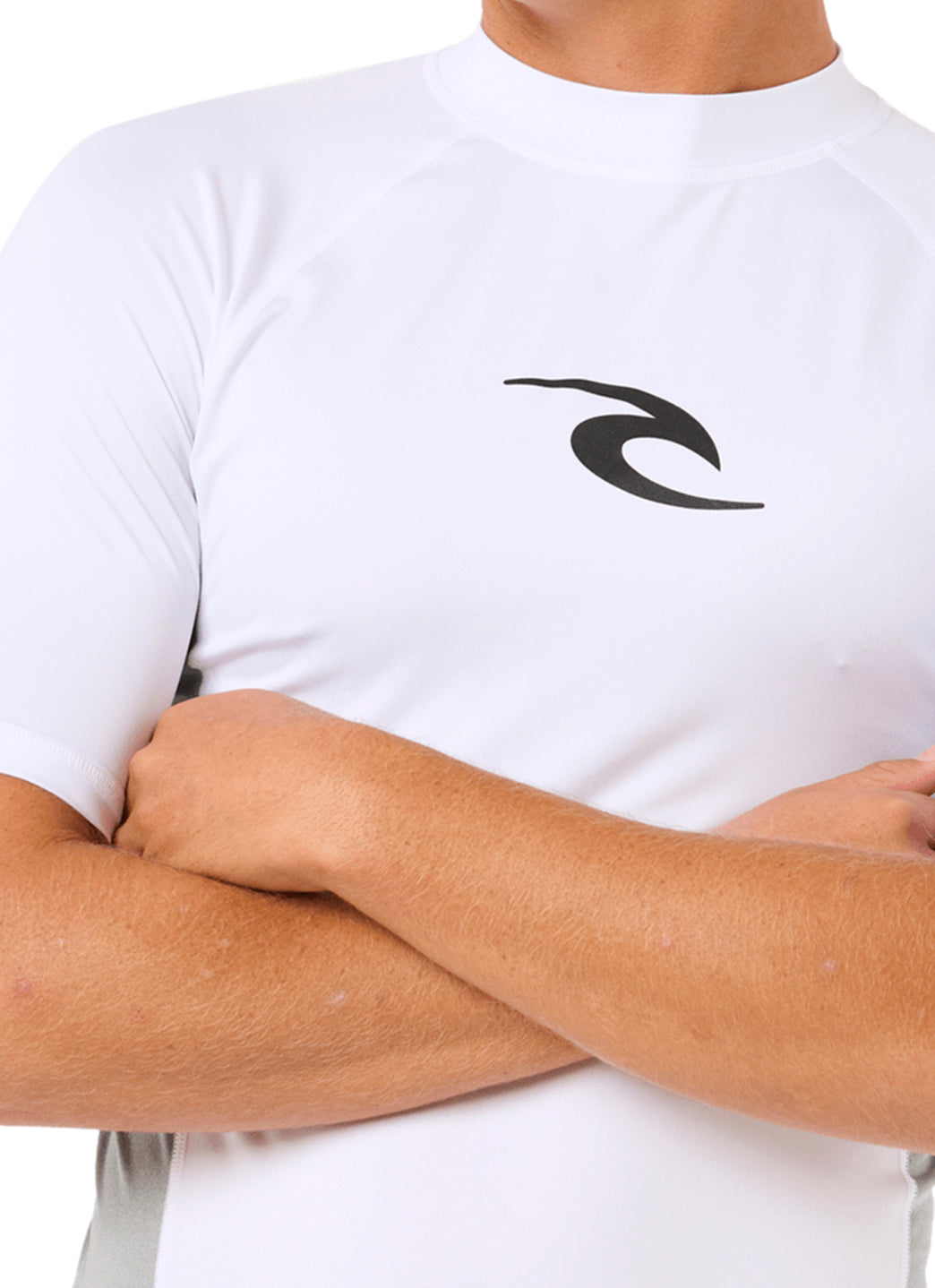 Rip Curl Men's Waves UPF Short Sleeve Rash Guard、mySite、noshort