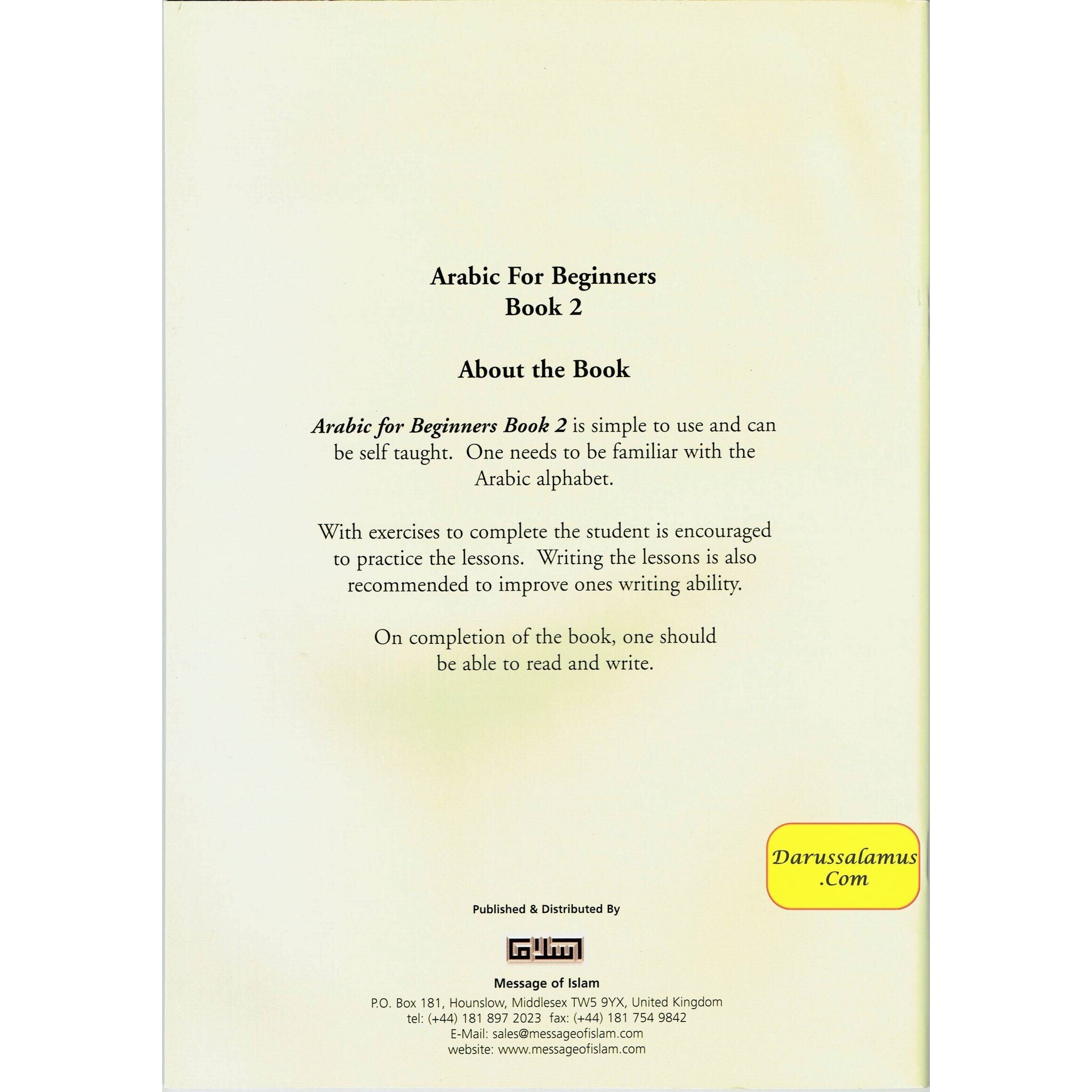 Arabic for Beginners Book 2 By Muhammad S. Adly、mySite、topwebapps