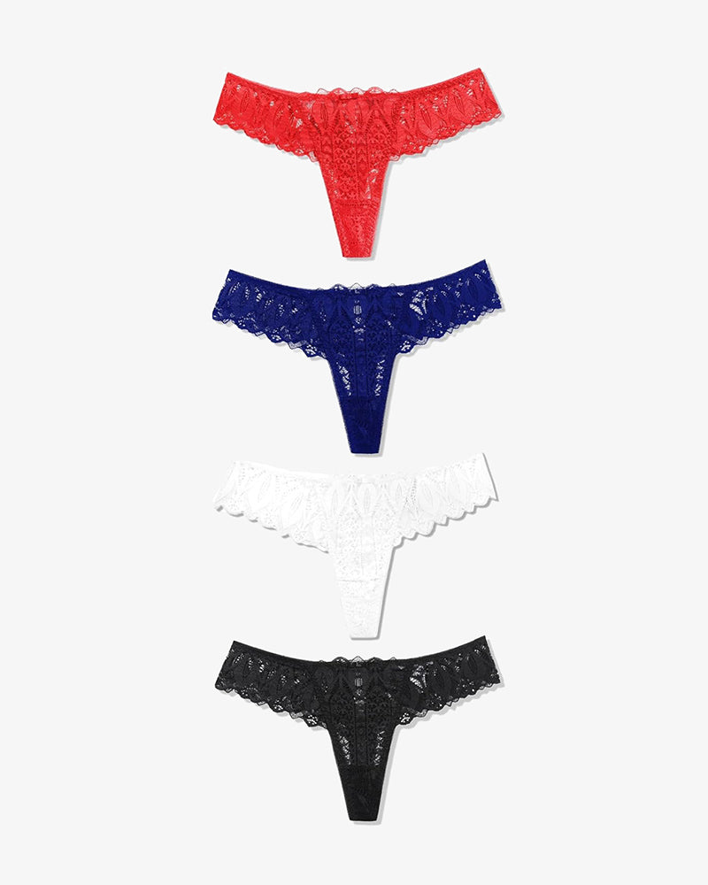 Lace Cross Back Cheeky Thongs、mySite、bengalsvssteelers