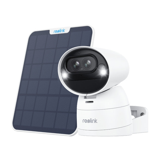 Reolink 4K Dual Lens PTZ Wi-Fi 6X Hybrid Zoom Battery Security Camera, Argus Track+Solar Panel、mySite、camillekostekn