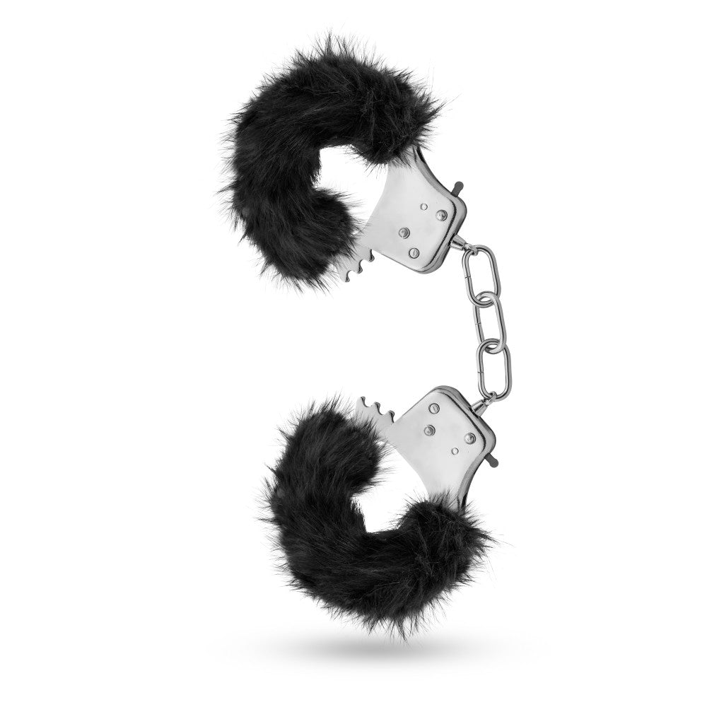 Temptasia By Blush® | Plush Fur Cuffs - Black、mySite、bottomscart