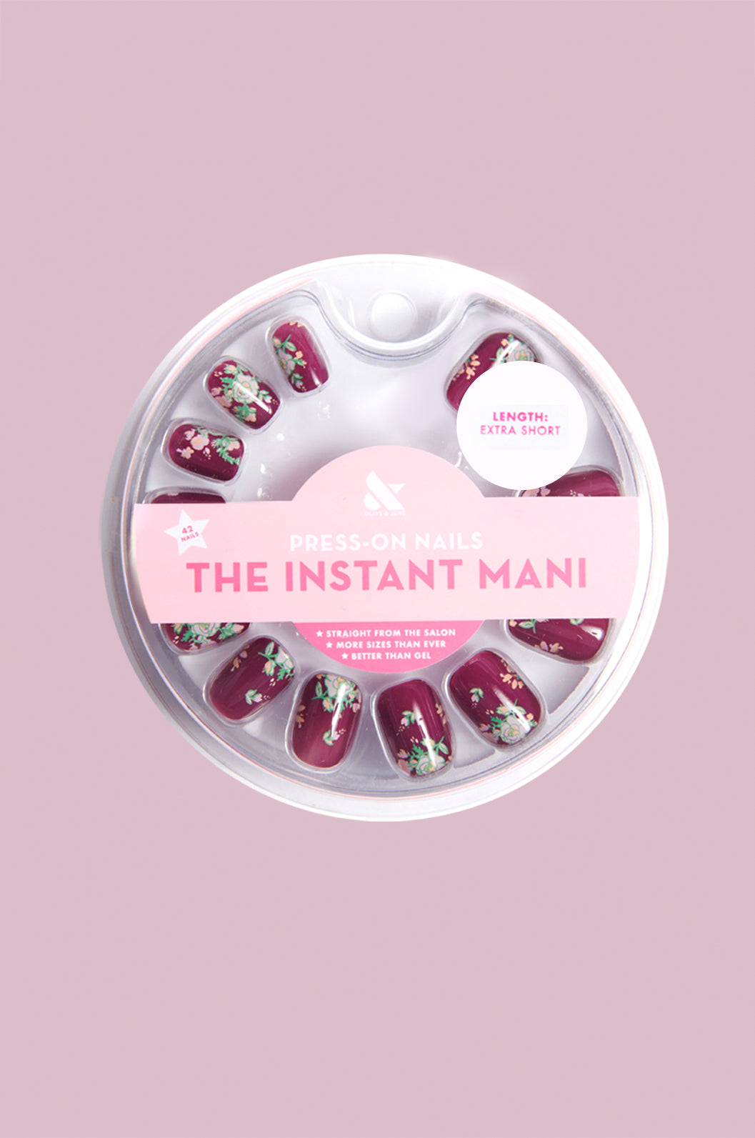 Squoval XS Fall Micro Floral - Loyalty Reward、mySite、solidvoid