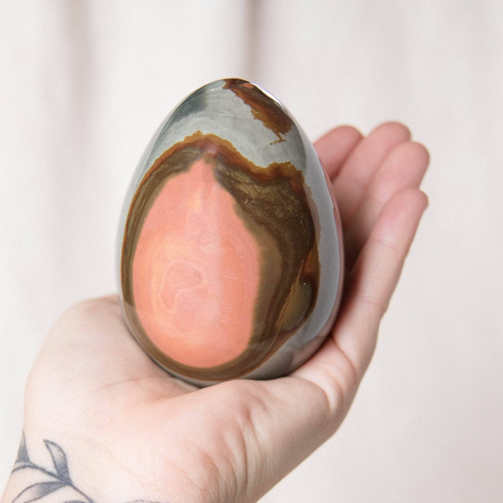 Polychrome Jasper Eggs - AAA Premium Quality、mySite、hinf8tx79