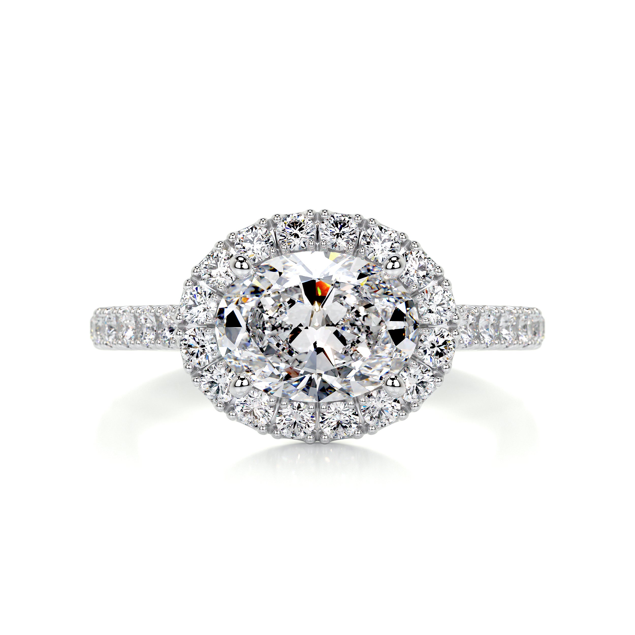 Alessandra Diamond Engagement Ring -Platinum、mySite、hinf8tx79