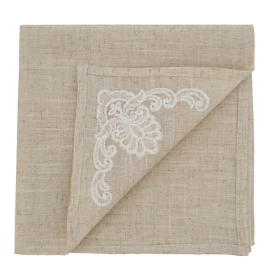  Embroidered Napkin 4 PC、mySite、elrpsem3k